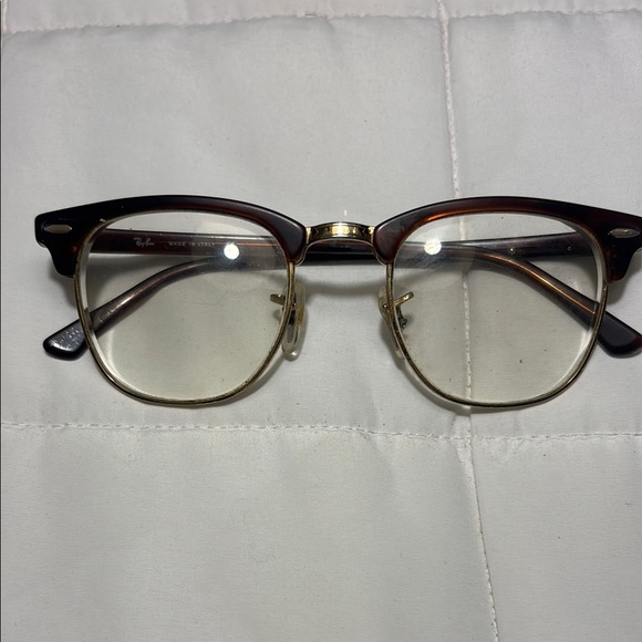 Ray-Ban Brown and Gold Aviator Glasses - Picture 11 of 13